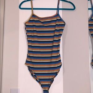 Striped Bodysuit